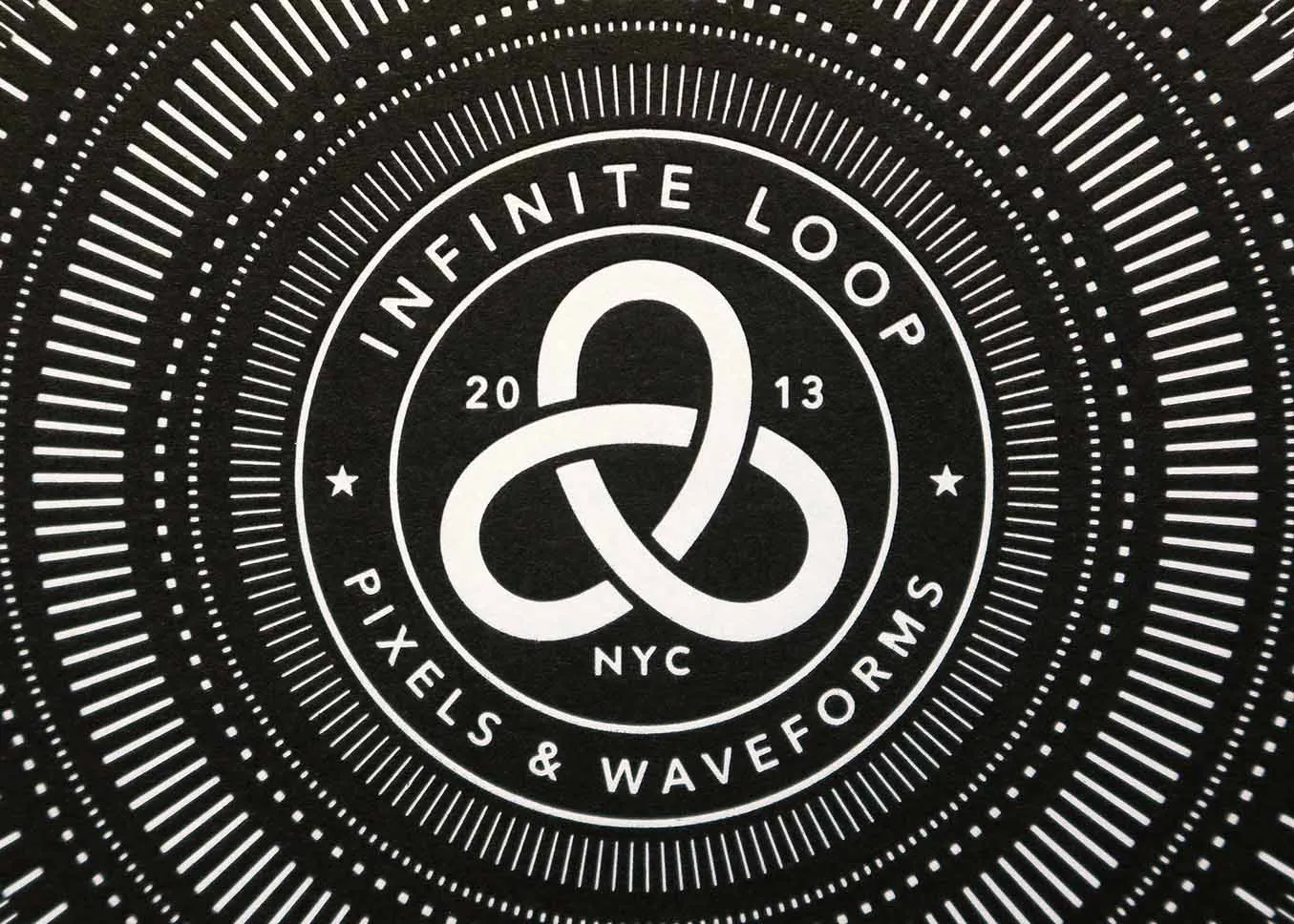 White foil business cards — full set