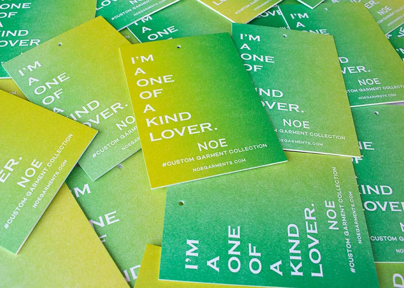 Rainbow roll hang tags — full set